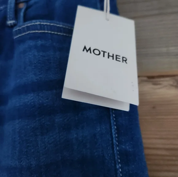 NWT Mother Pixie Ankle Rider Jeans Size 30 Call Out See Below - Picture 5 of 12